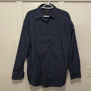 Men's Beverly Hills Polo Club Long Sleeve Button Down Dress Shirt